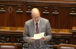 Bilancio ministro Valditara