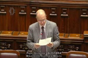 Bilancio ministro Valditara