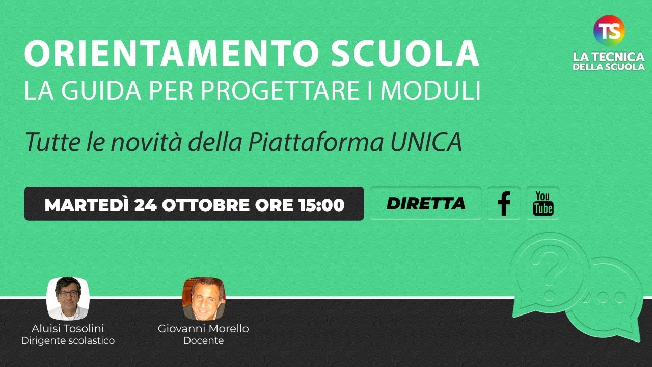 Orientamento scuola, la guida per progettare i moduli: tutte le novità